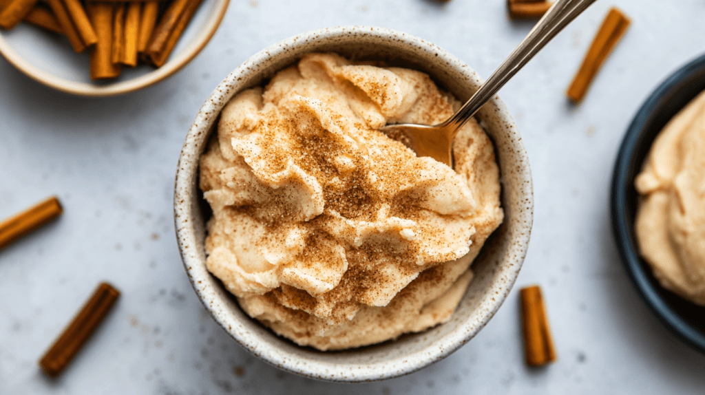 snickerdoodle cookie dough