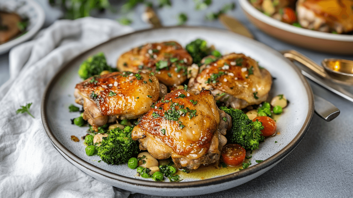 simple chicken thigh recipe meal